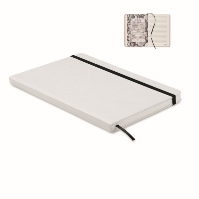 Libreta A5 cartón reciclado con hojas rayadas